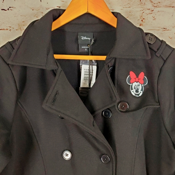 Torrid Disney Minnie Mouse Jacket Peacoat - Picture 4 of 14